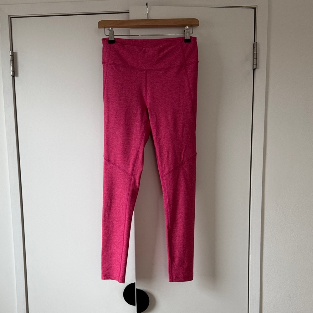 Outdoor Voices Hot Pink High-Rise Athletic Leggings